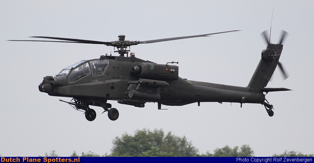 Q-08 Boeing AH-64 Apache MIL - Dutch Royal Air Force by Rolf Zevenbergen