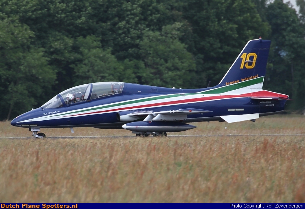 MM54514/10 Aermacchi MB-339 MIL - Italian Air Force (Frecce Tricolori) by Rolf Zevenbergen