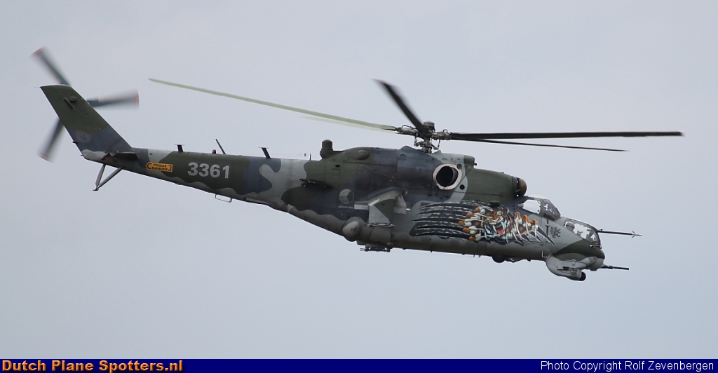 3361 Mil Mi-35 Hind MIL - Czech Republic Air Force by Rolf Zevenbergen