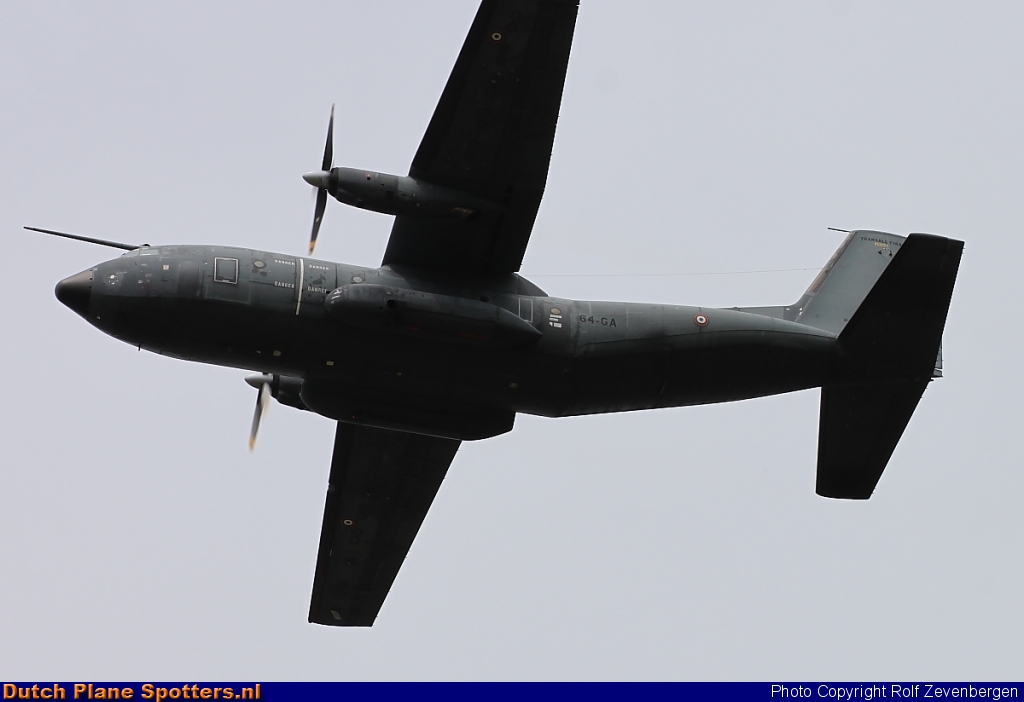 R201 / 64-GA Transall C-160 MIL - French Air Force by Rolf Zevenbergen