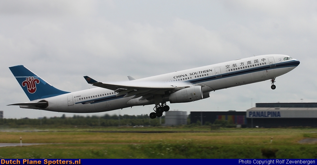 B-6502 Airbus A330-300 China Southern by Rolf Zevenbergen