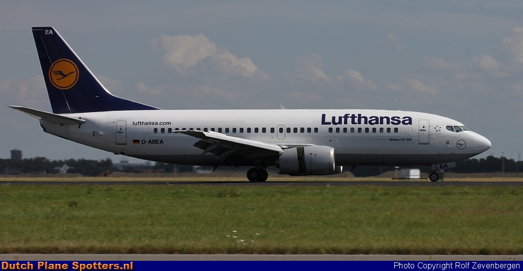 D-ABEA Boeing 737-300 Lufthansa by Rolf Zevenbergen