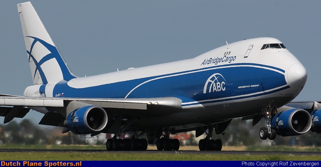 VQ-BFX Boeing 747-400 AirBridgeCargo by Rolf Zevenbergen
