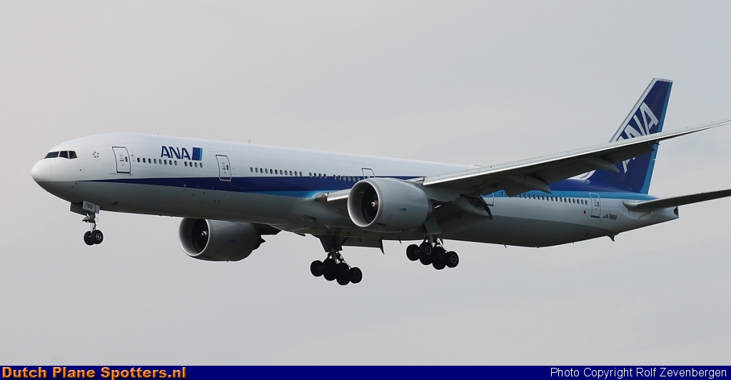 JA788A Boeing 777-300 All Nippon Airlines by Rolf Zevenbergen
