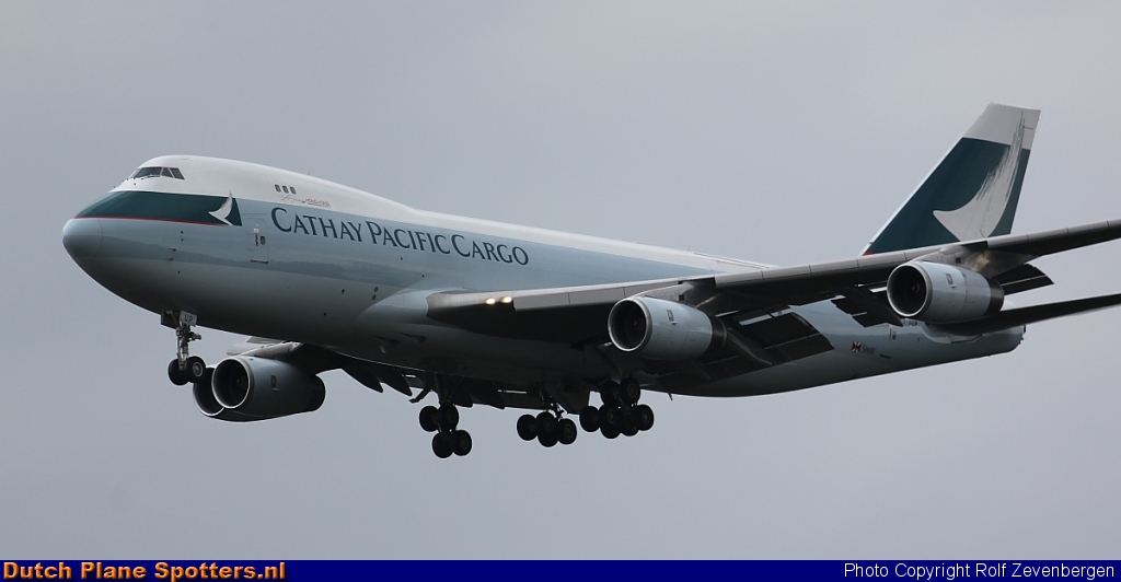 B-HUP Boeing 747-400 Cathay Pacific Cargo by Rolf Zevenbergen