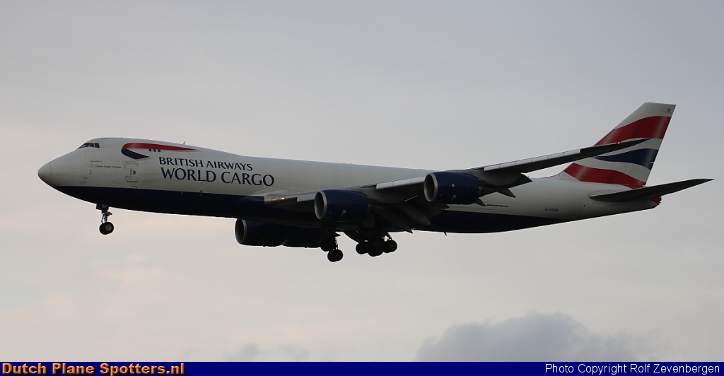 G-GSSF Boeing 747-8 Global Supply Systems (British Airways World Cargo) by Rolf Zevenbergen