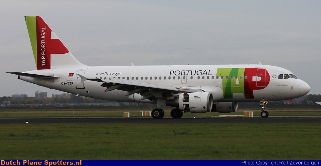 CS-TTP Airbus A319 TAP Air Portugal by Rolf Zevenbergen
