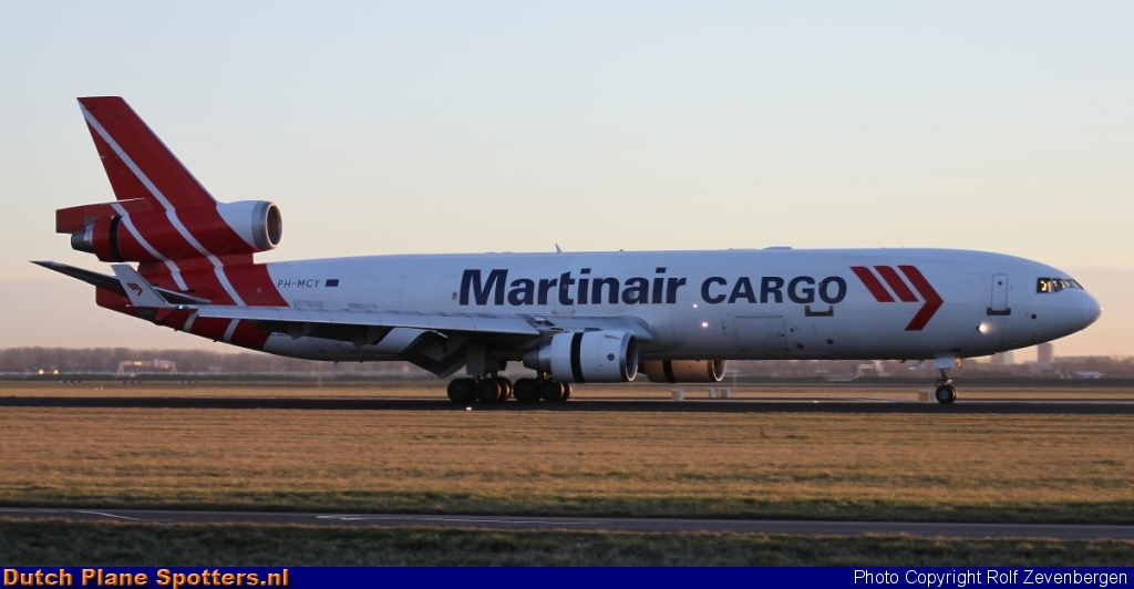 PH-MCY McDonnell Douglas MD-11 Martinair Cargo by Rolf Zevenbergen