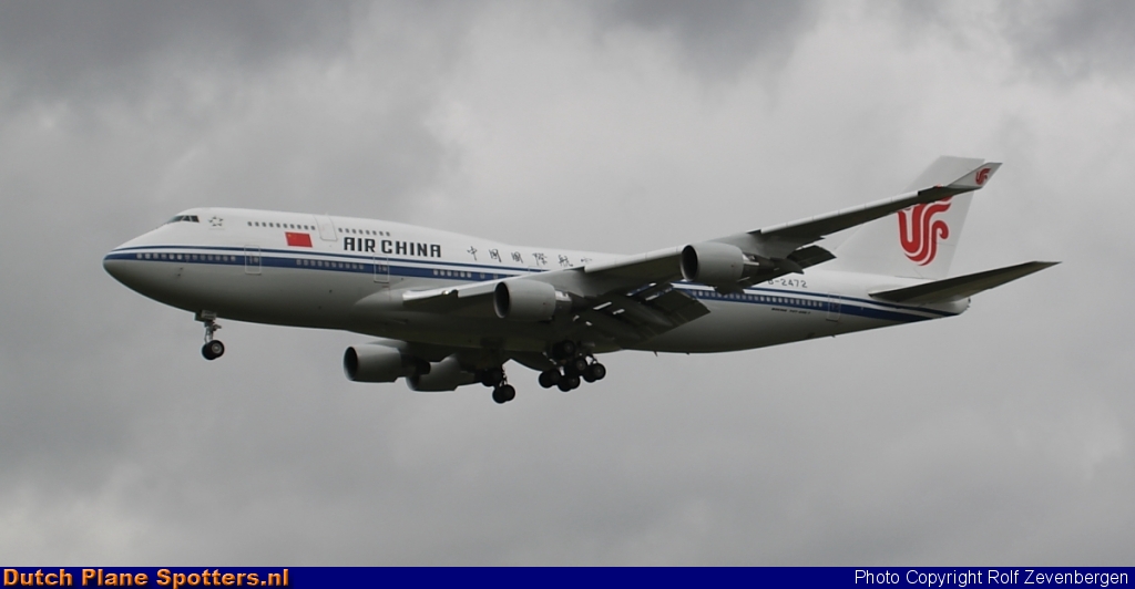 B-2472 Boeing 747-400 Air China by Rolf Zevenbergen