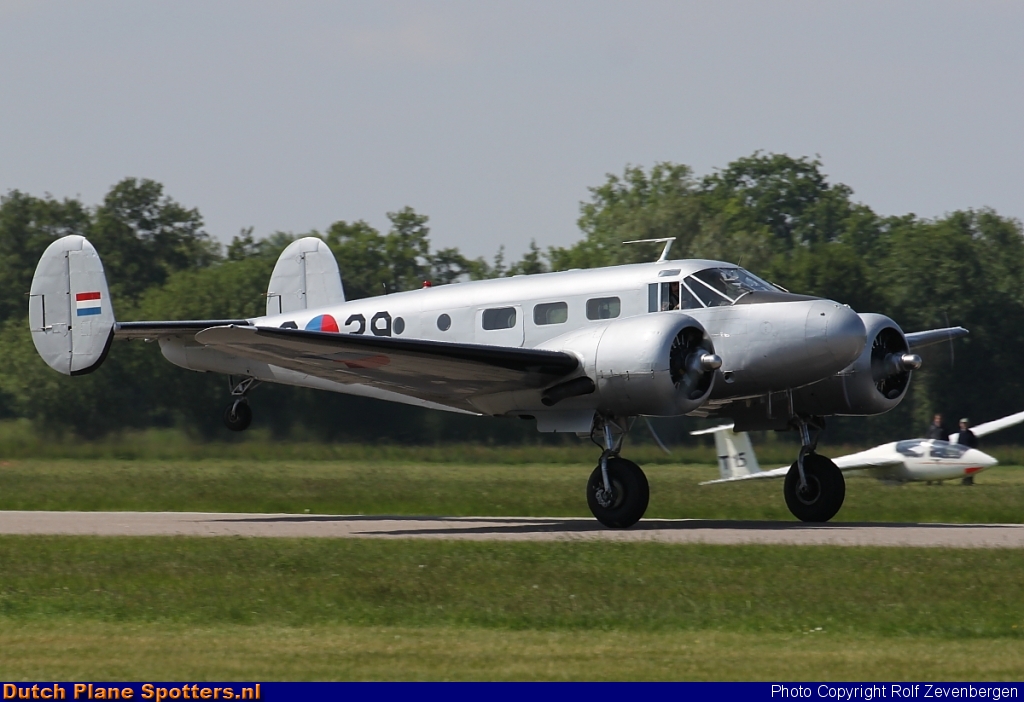 PH-KHV Beech D18 MIL - Dutch Royal Air Force Historical Flight by Rolf Zevenbergen
