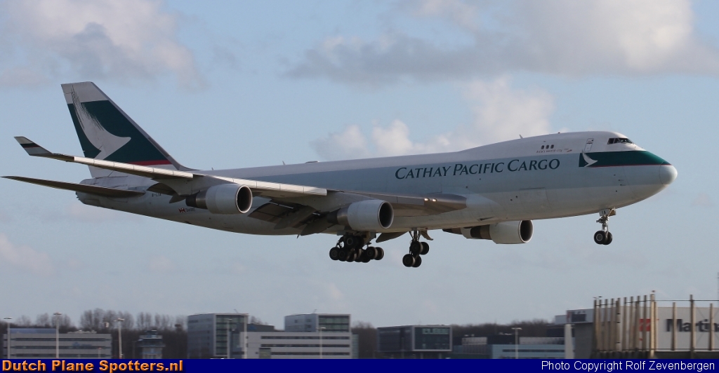 B-LIA Boeing 747-400 Cathay Pacific Cargo by Rolf Zevenbergen