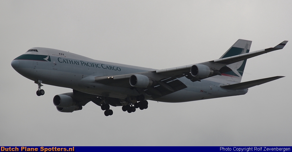 B-LIF Boeing 747-400 Cathay Pacific Cargo by Rolf Zevenbergen
