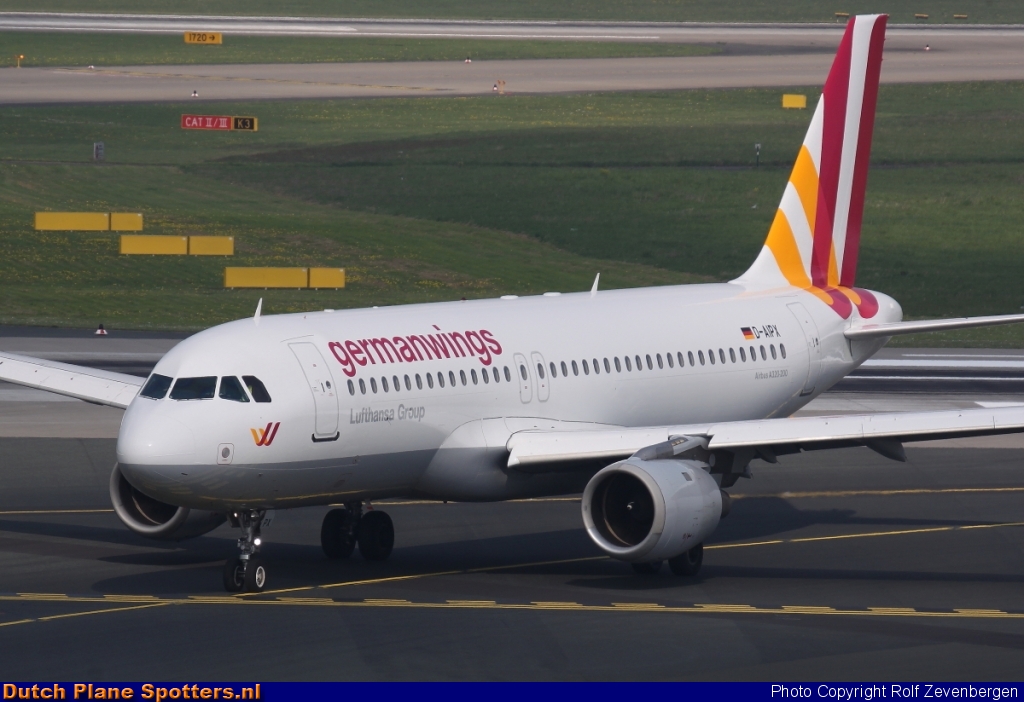 D-AIPX Airbus A320 Germanwings by Rolf Zevenbergen