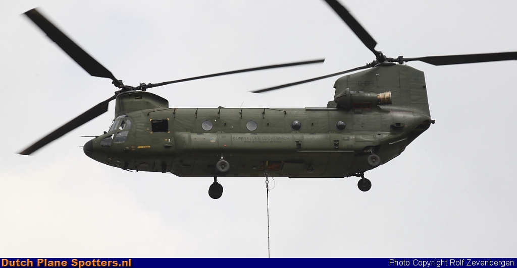 D-661 Boeing CH-47 Chinook MIL - Dutch Royal Air Force by Rolf Zevenbergen