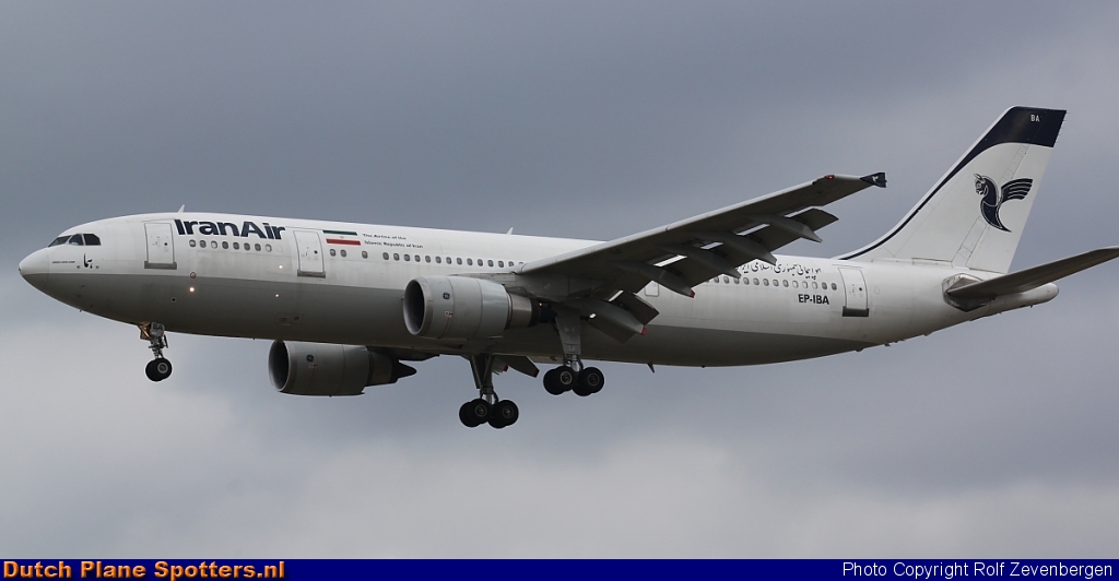 EP-IBA Airbus A300 Iran Air by Rolf Zevenbergen