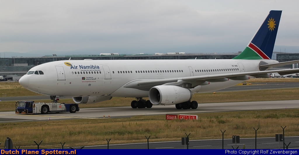 V5-ANO Airbus A330-200 Air Namibia by Rolf Zevenbergen