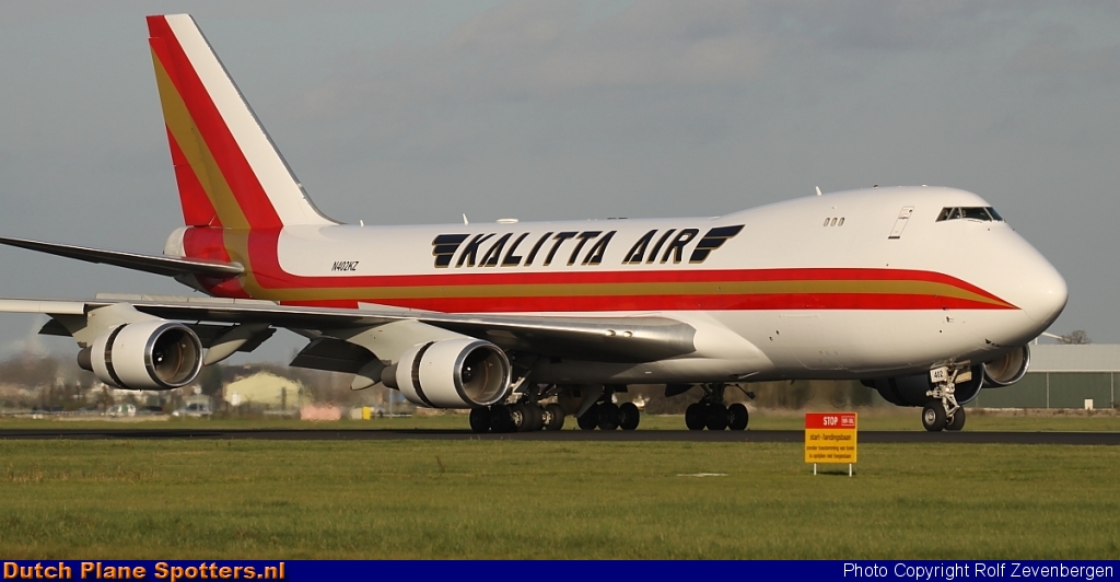 N402KZ Boeing 747-400 Kalitta Air by Rolf Zevenbergen