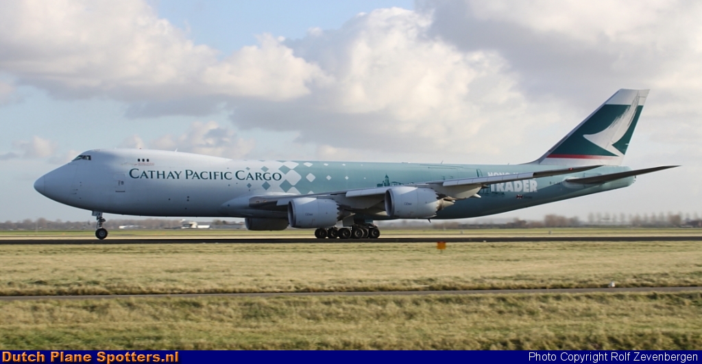 B-LJA Boeing 747-8 Cathay Pacific Cargo by Rolf Zevenbergen
