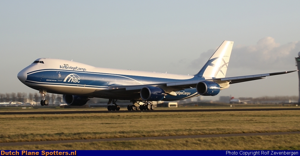 VQ-BVR Boeing 747-8 AirBridgeCargo by Rolf Zevenbergen