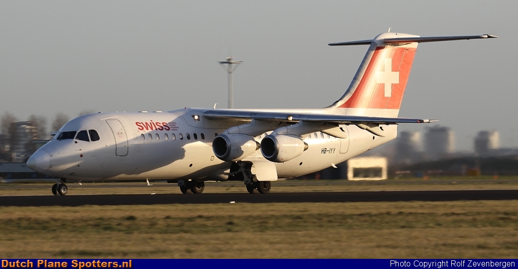 HB-IYY BAe 146 Swiss International Air Lines by Rolf Zevenbergen