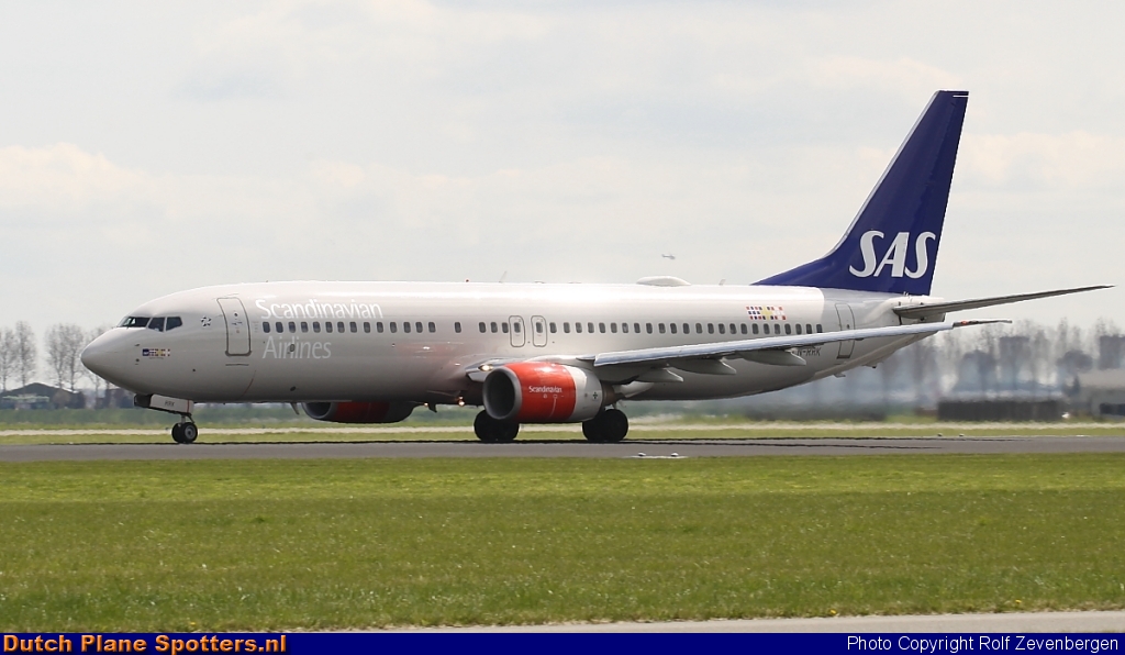 LN-RRK Boeing 737-800 SAS Scandinavian Airlines by Rolf Zevenbergen