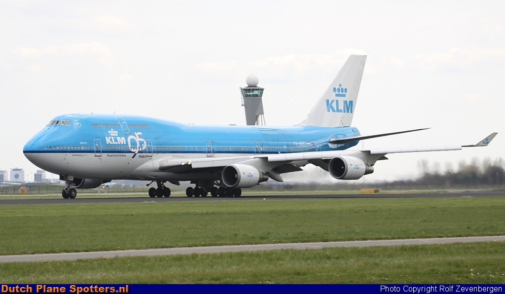 PH-BFI Boeing 747-400 KLM Royal Dutch Airlines by Rolf Zevenbergen
