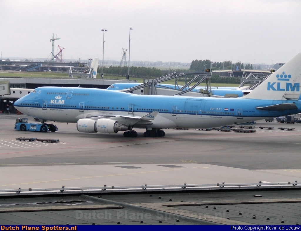 PH-BFI Boeing 747-400 KLM Royal Dutch Airlines by Kevin de Leeuw