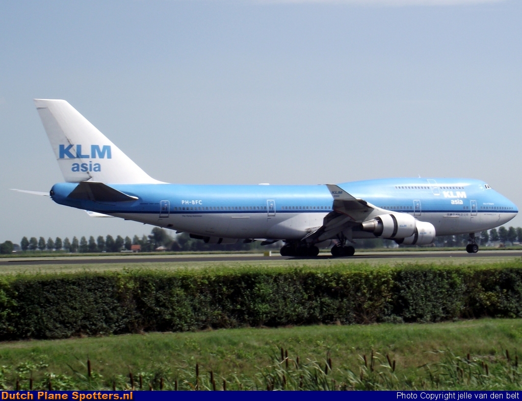 PH-BFC Boeing 747-400 KLM Asia by Jelle van den Belt