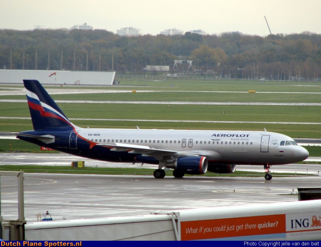 VQ-BCN Airbus A320 Aeroflot - Russian Airlines by Jelle van den Belt
