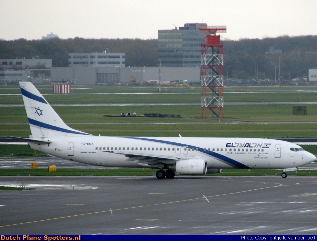 4X-EKA Boeing 737-800 El Al Israel Airlines by Jelle van den Belt