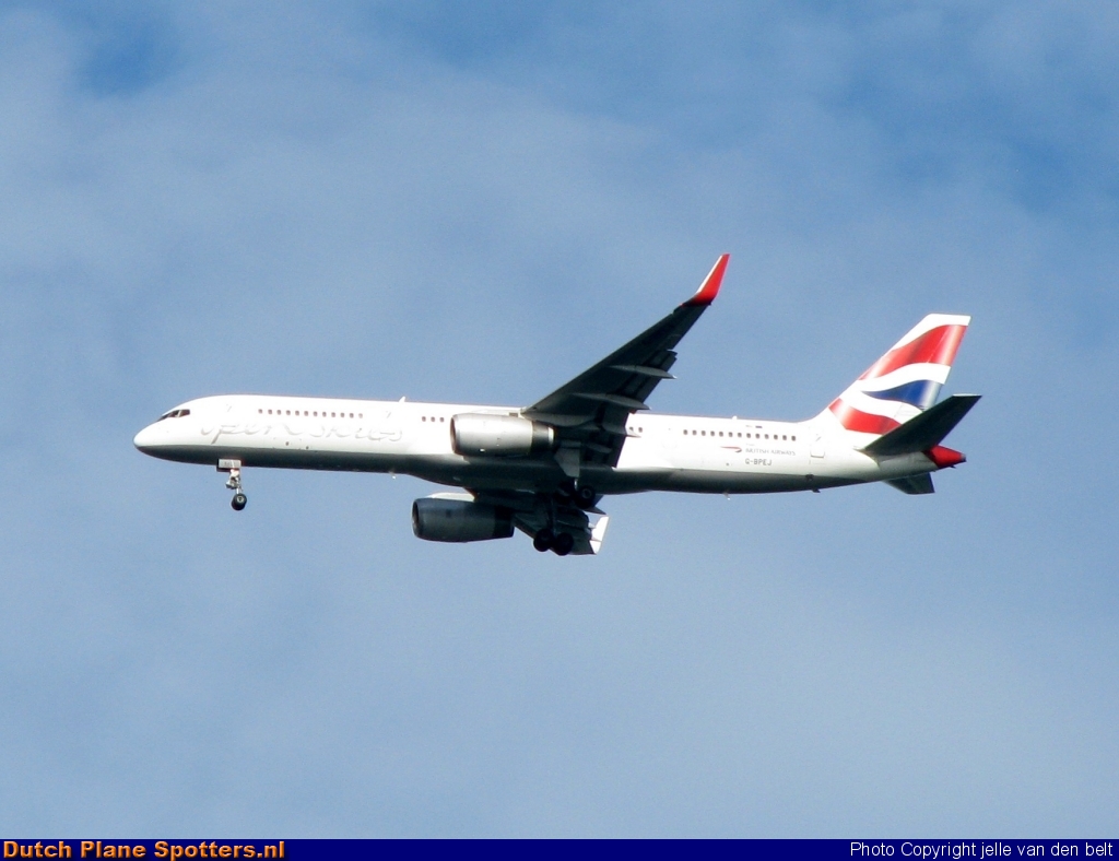 G-BPEJ Boeing 757-200 British Airways (Open Skies) by Jelle van den Belt