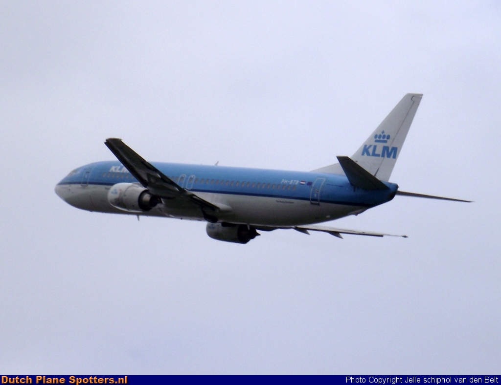 PH-BTB Boeing 737-400 KLM Royal Dutch Airlines by Jelle van den Belt