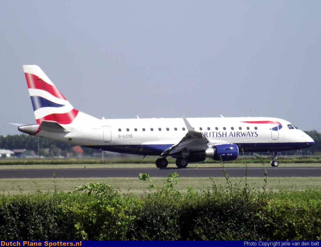 G-LCYE Embraer 190 British Airways by Jelle van den Belt