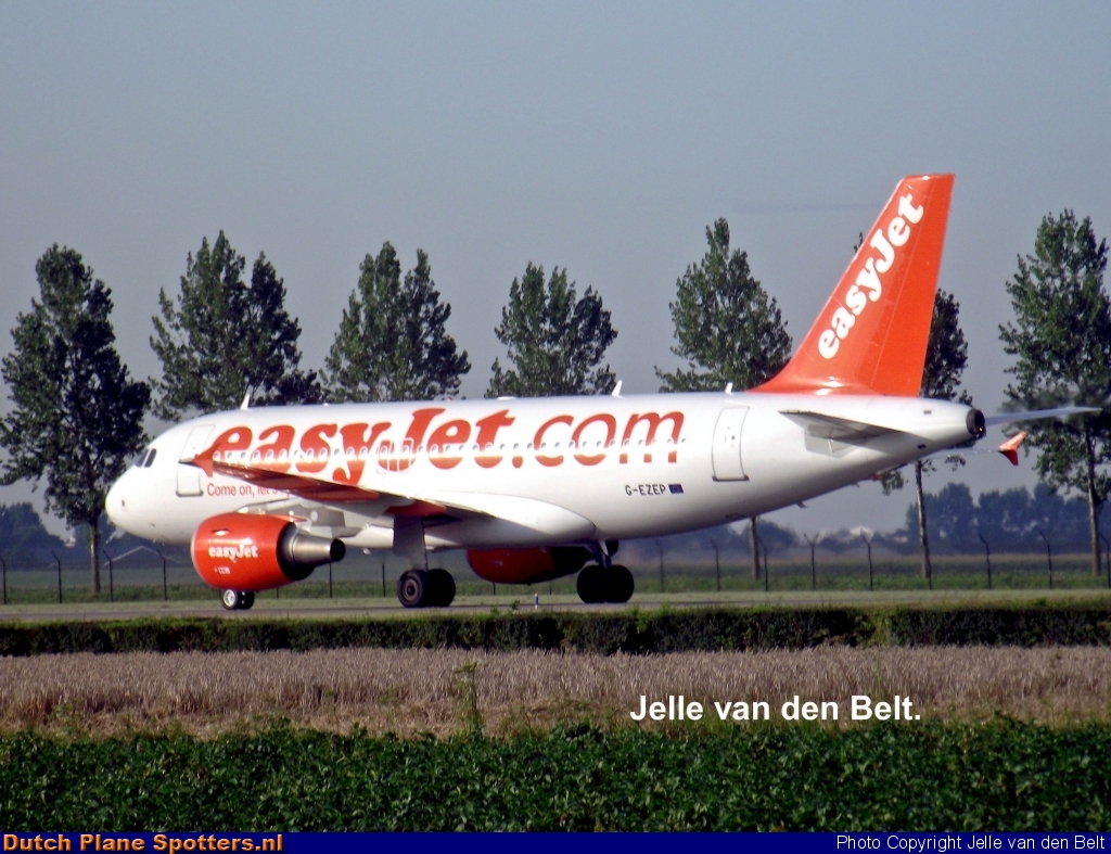 G-EZEP Airbus A319 easyJet by Jelle van den Belt