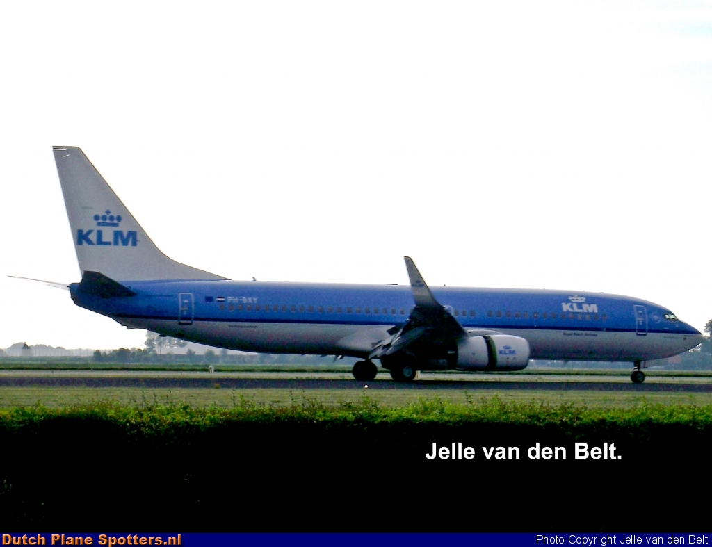 PH-BXY Boeing 737-800 KLM Royal Dutch Airlines by Jelle van den Belt