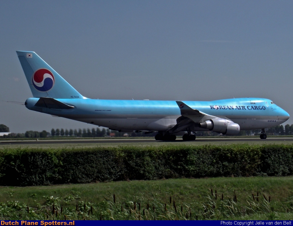 HL7434 Boeing 747-400 Korean Air Cargo by Jelle van den Belt