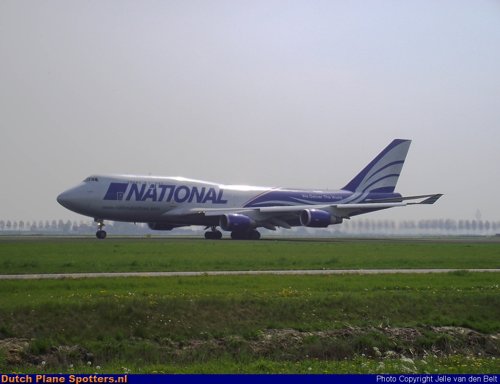 N949CA Boeing 747-400 National Airlines by Jelle van den Belt