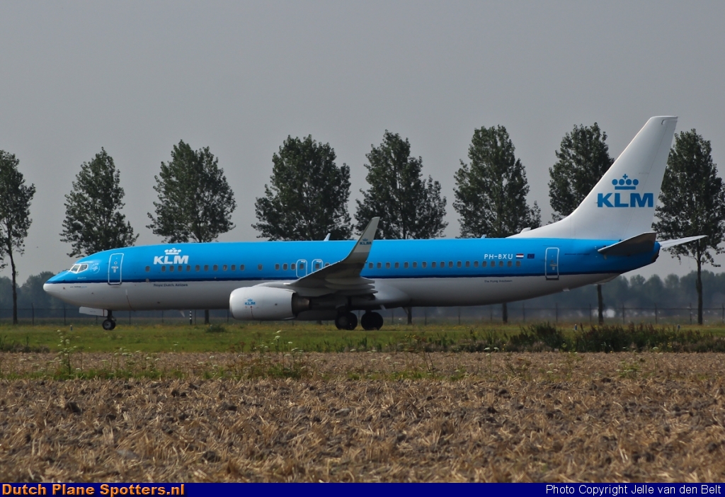 PH-BXU Boeing 737-800 KLM Royal Dutch Airlines by Jelle van den Belt