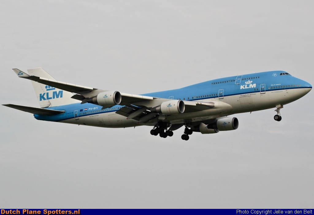 PH-BFI Boeing 747-400 KLM Royal Dutch Airlines by Jelle van den Belt