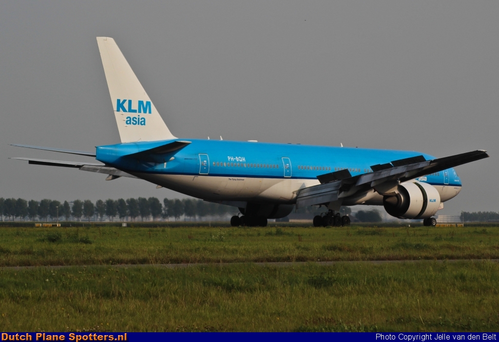 PH-BQH Boeing 777-200 KLM Asia by Jelle van den Belt