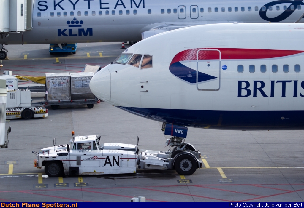 G-BNWB Boeing 767-300 British Airways by Jelle van den Belt