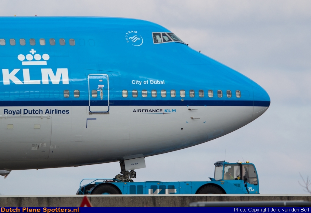 PH-BFD Boeing 747-400 KLM Royal Dutch Airlines by Jelle van den Belt