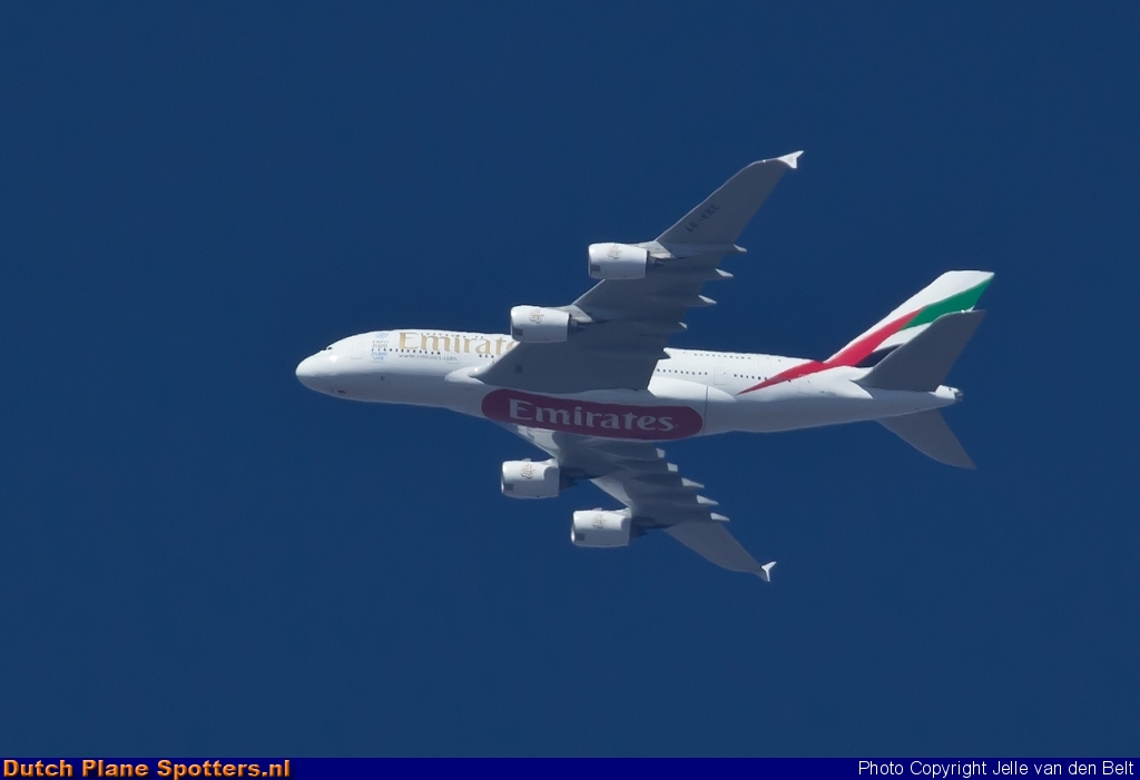 A6-EEE Airbus A380-800 Emirates by Jelle van den Belt