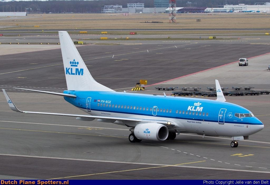 PH-BGK Boeing 737-700 KLM Royal Dutch Airlines by Jelle van den Belt