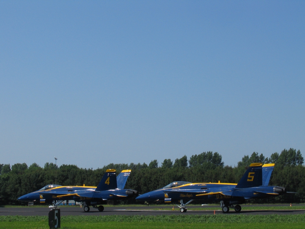 161942 McDonnell Douglas F-18 Hornet MIL - US Navy (Blue Angels) by joost
