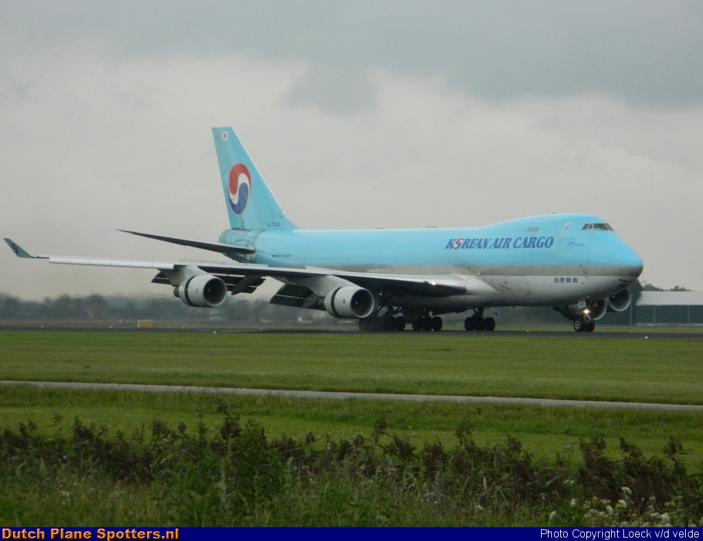 HL7603 Boeing 747-400 Korean Air Cargo by Loeck V/d Velde
