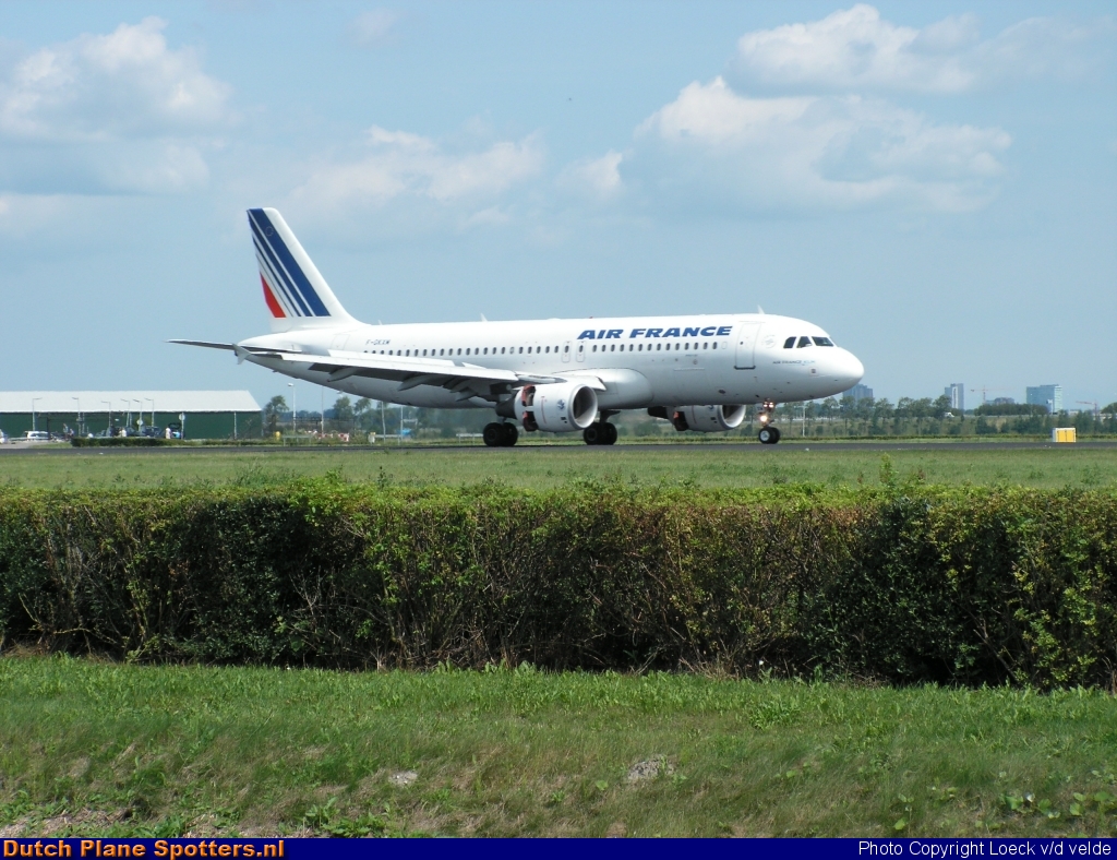 F GJAW Airbus A320 Air France by Loeck V/d Velde