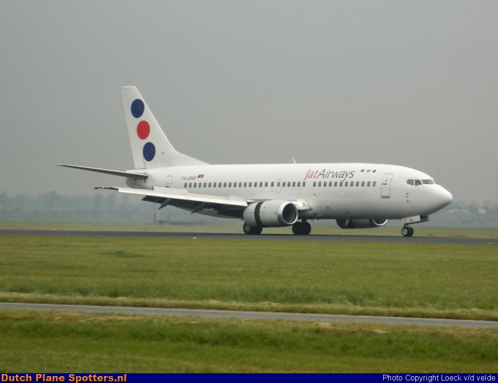 YU-AND Boeing 737-300 JAT Airways by Loeck V/d Velde