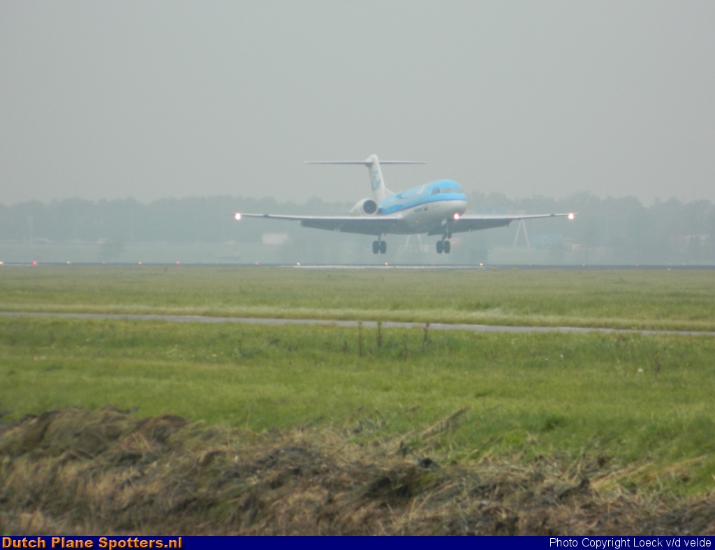  Fokker 70 KLM Royal Dutch Airlines by Loeck V/d Velde
