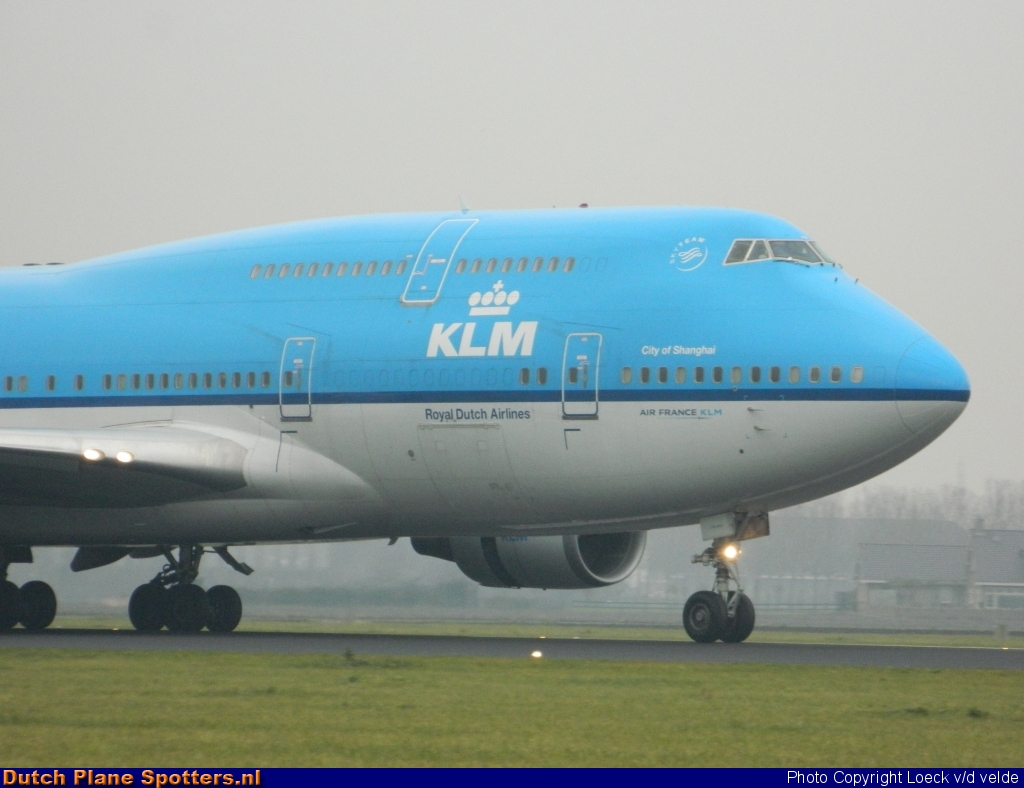 PH-BFW Boeing 747-400 KLM Royal Dutch Airlines by Loeck V/d Velde